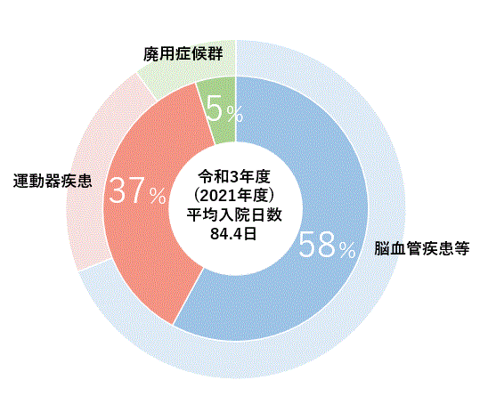 疾患別内訳 円グラフ