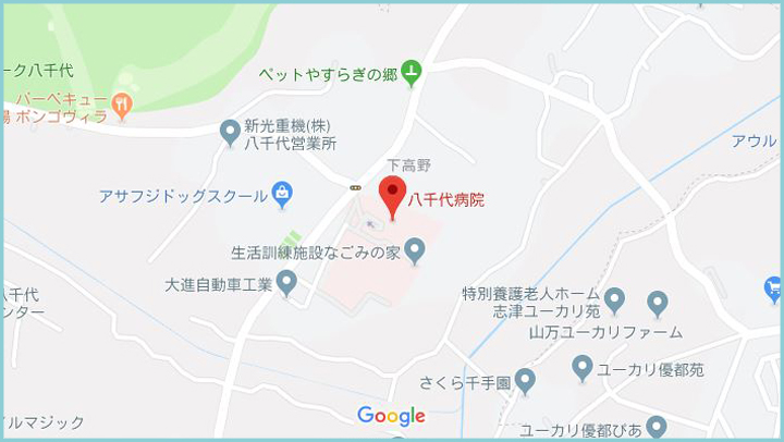 八千代病院地図